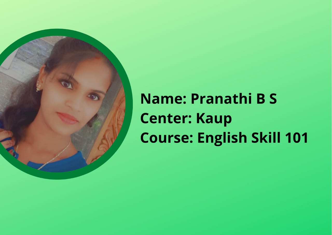 English Skill 101 - Pranathi B S