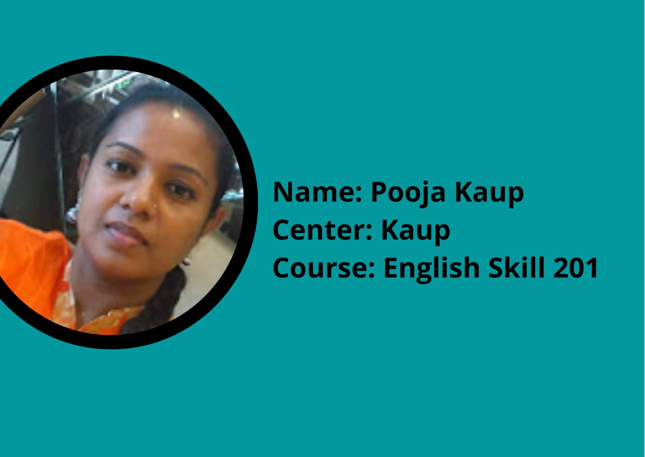 English Skill 201 - Pooja