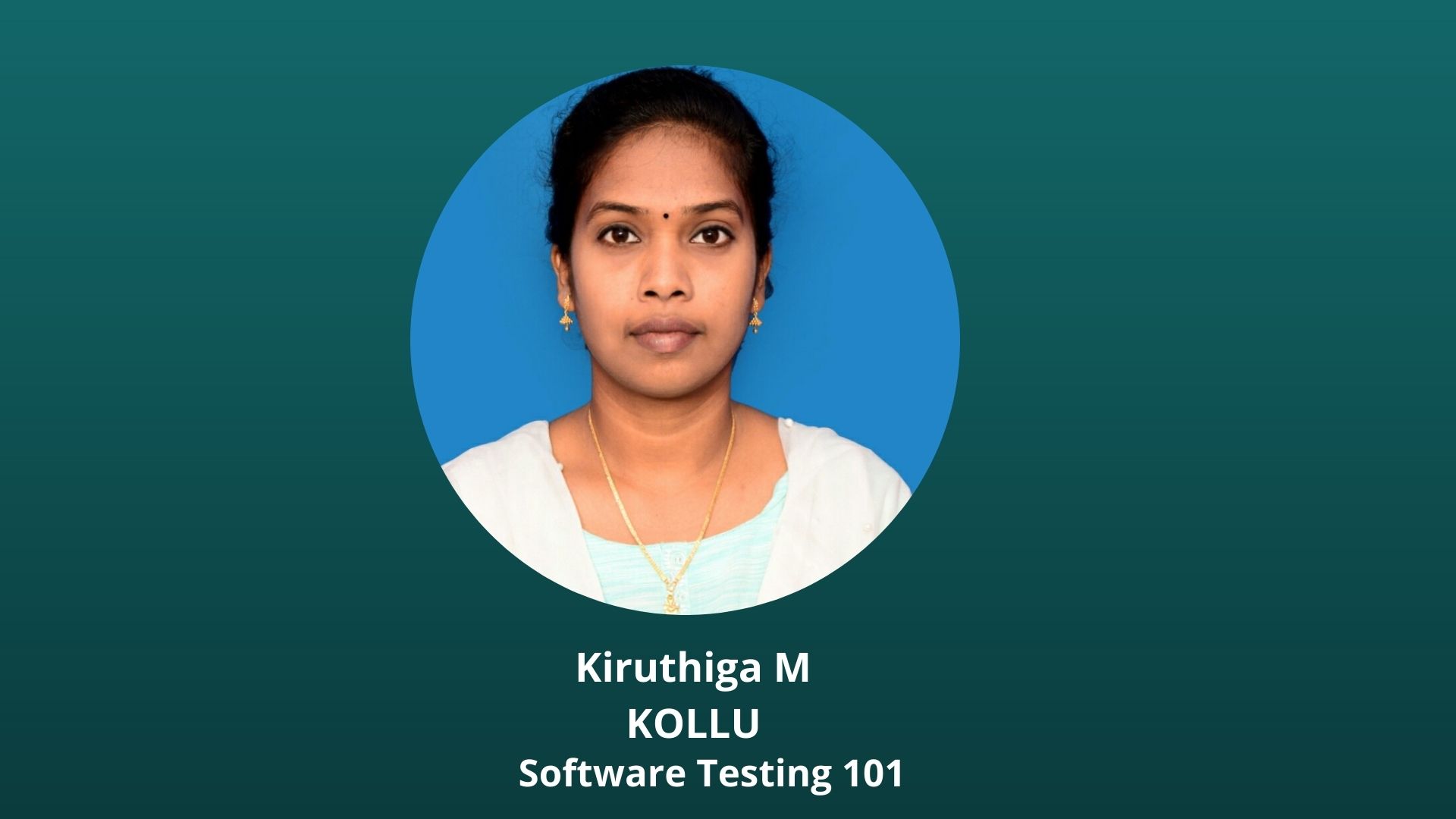 Software Testing 101-Kiruthiga M