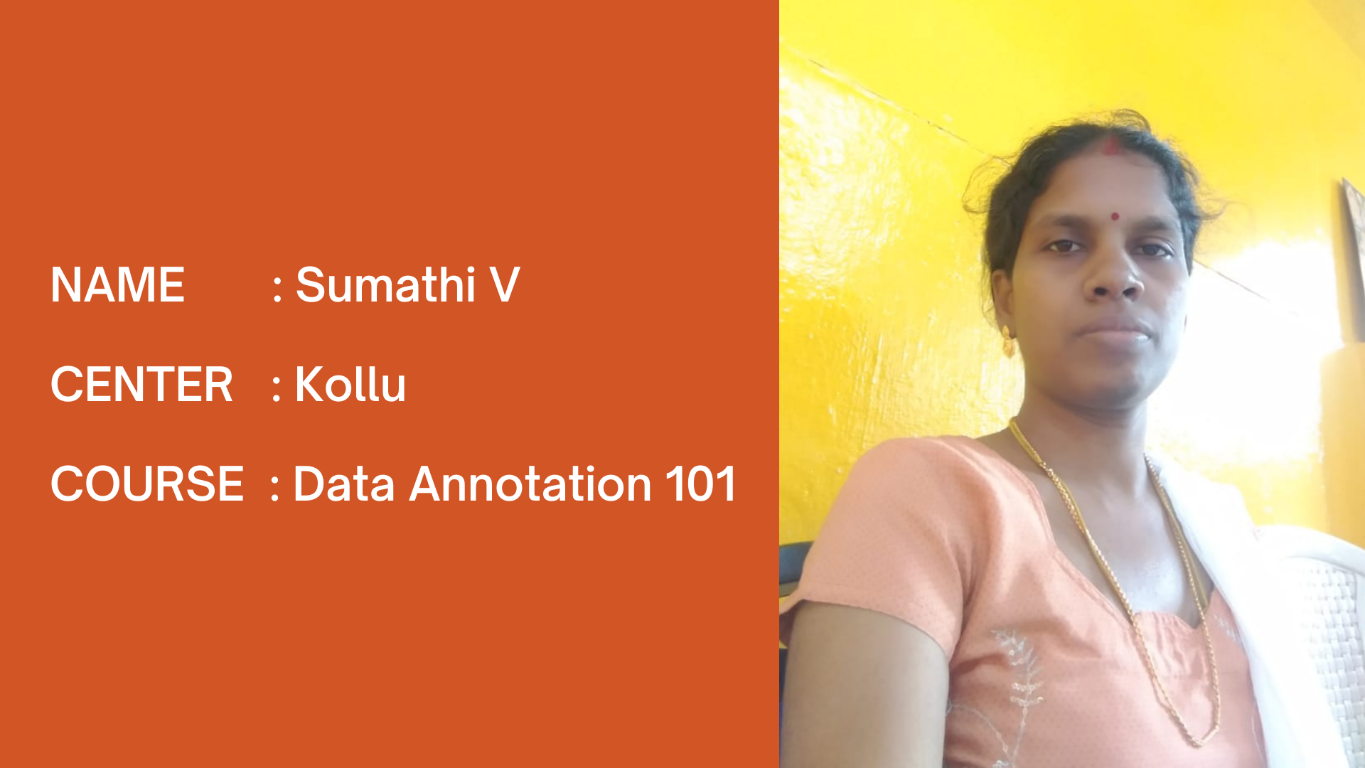 Data Annotation 101 - Sumathi V