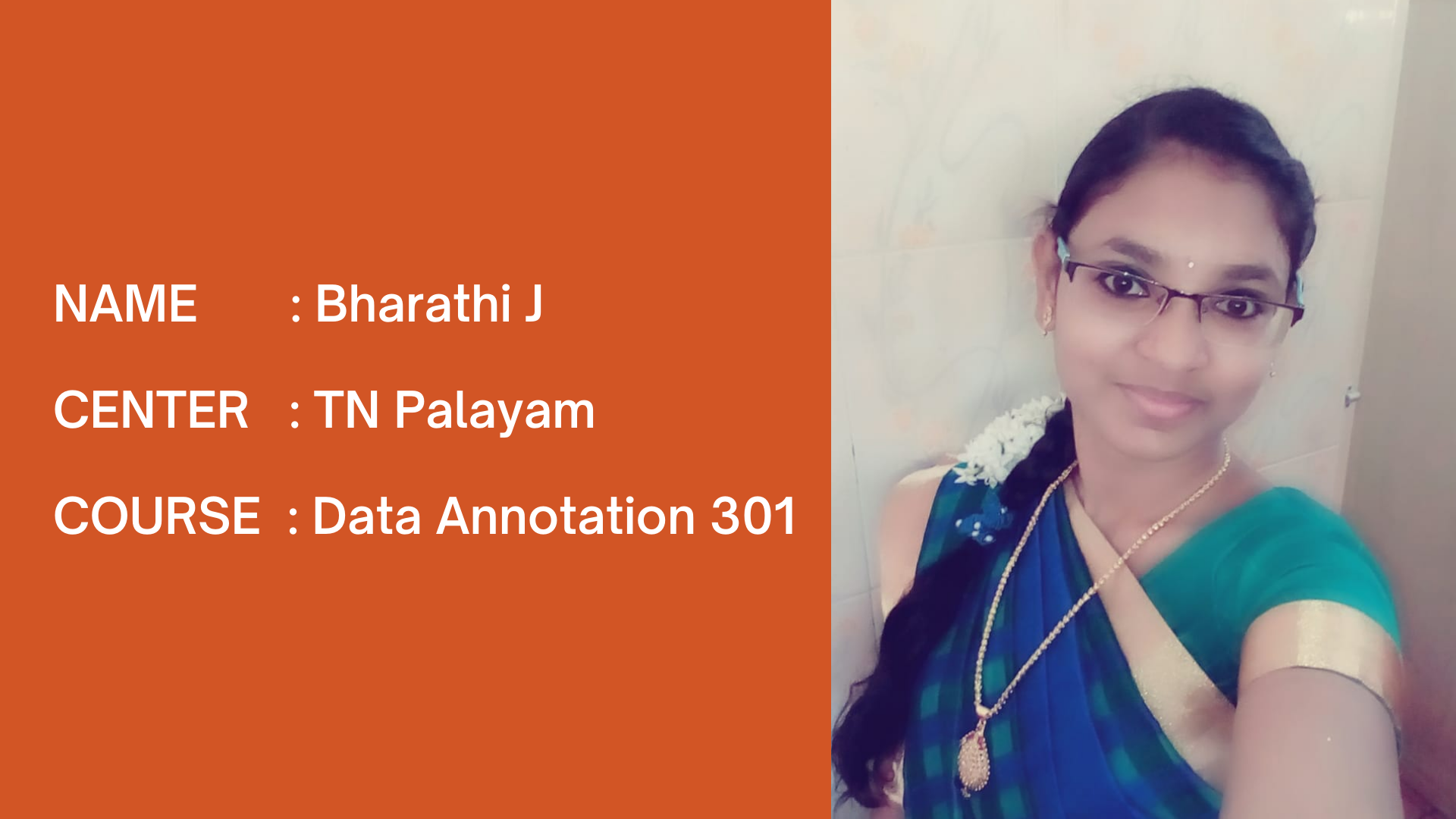 Data Annotation 301 - Bharathi J