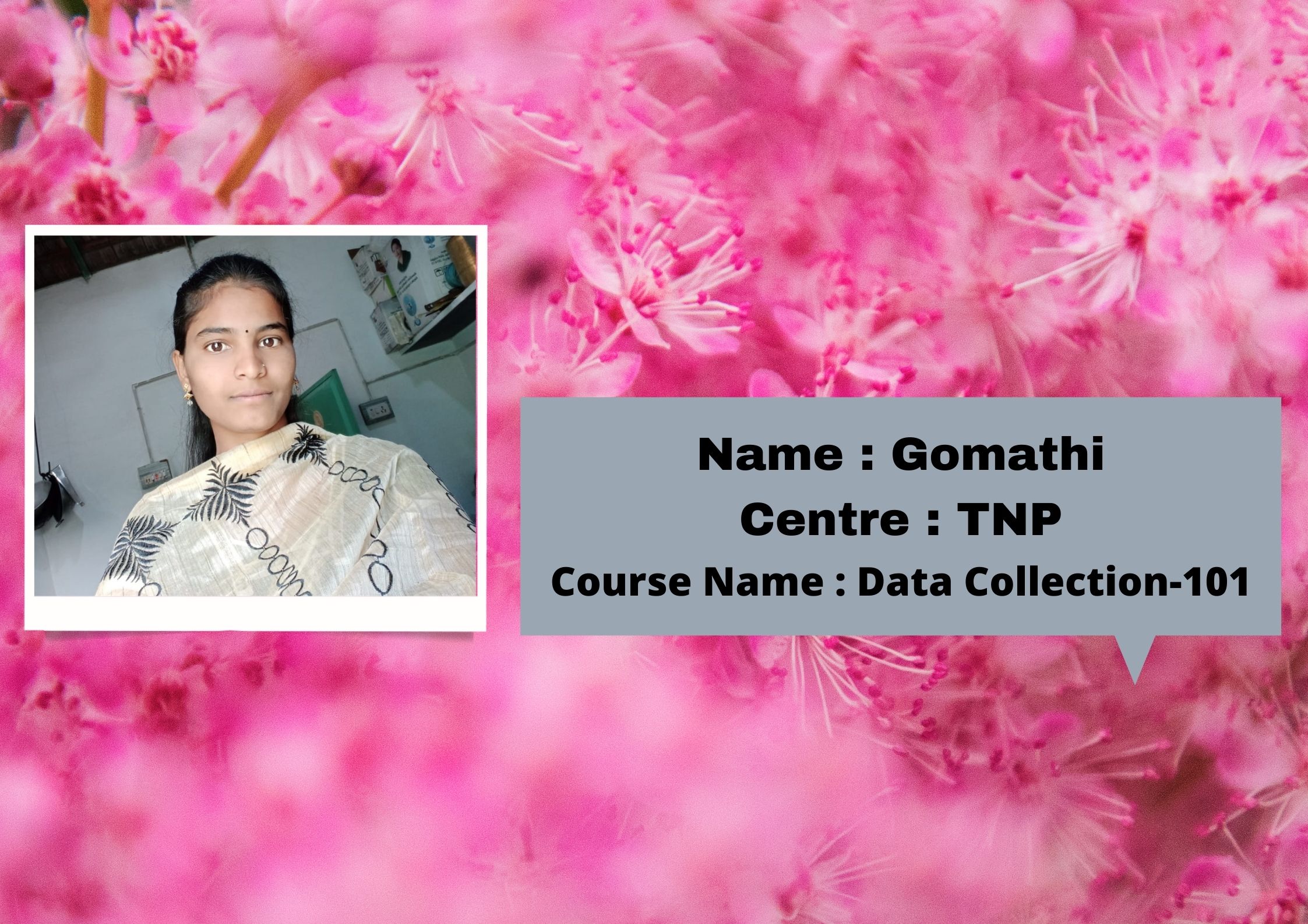 Data collection 101 - Gomathi