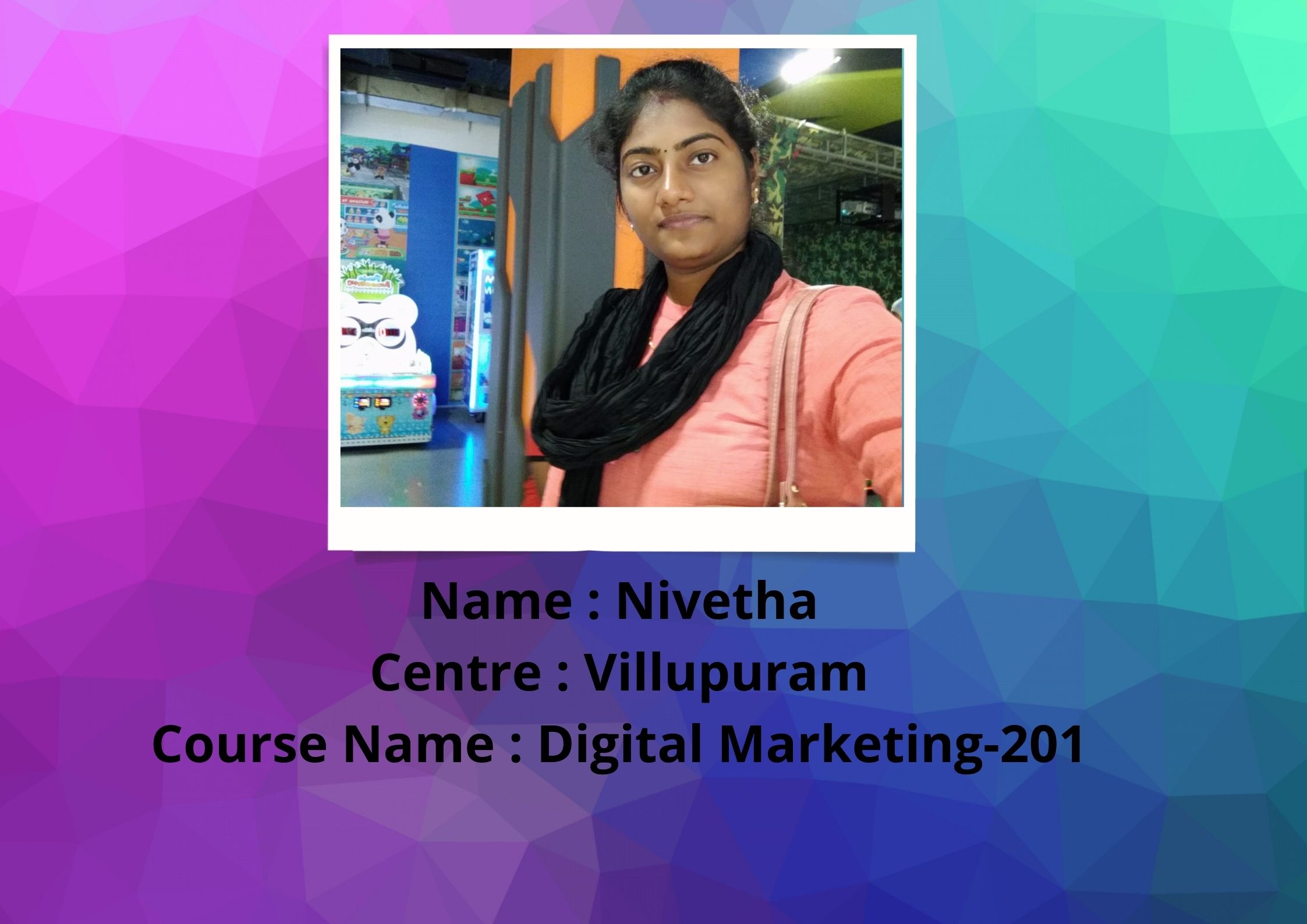 Fundamentals of Digital Marketing-201 - Nivetha