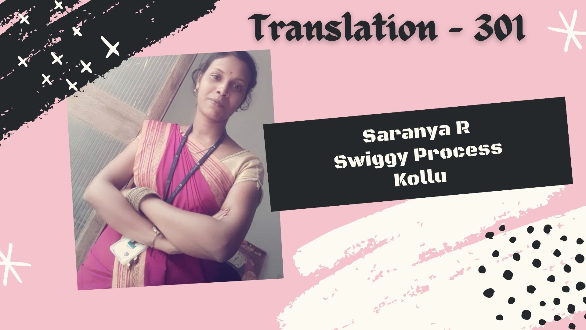 Translation 301 - Saranya R