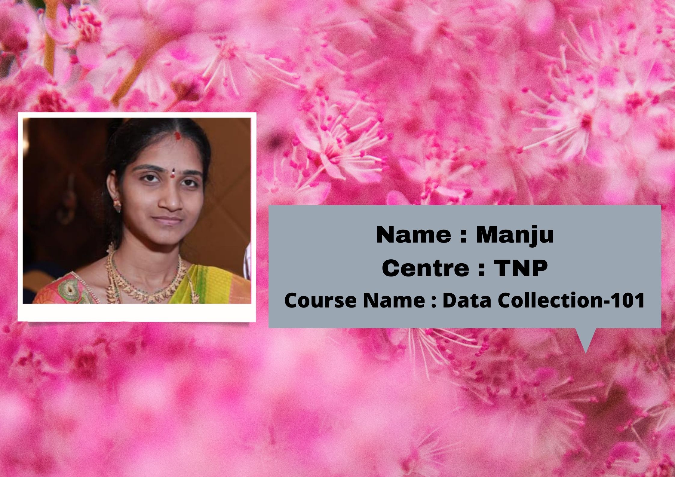 Data Collection 101-Manju