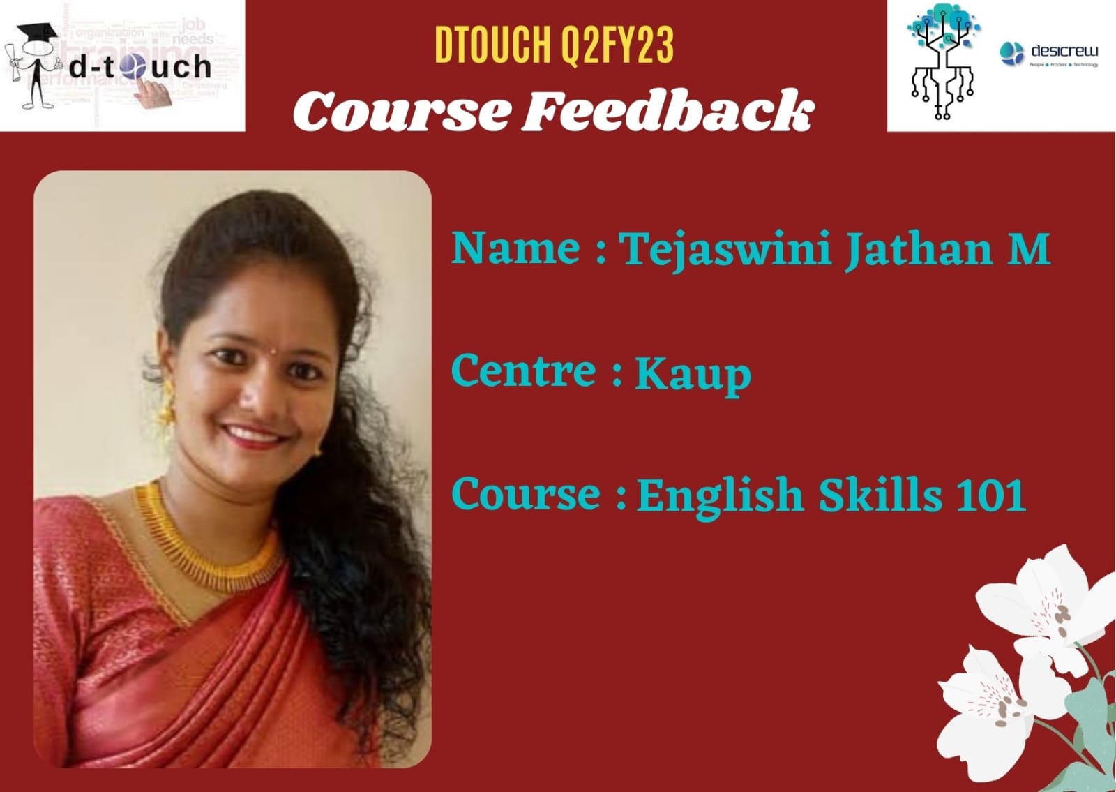 Tejaswini Jathan - DK0267 - Kaup - English Skills 101